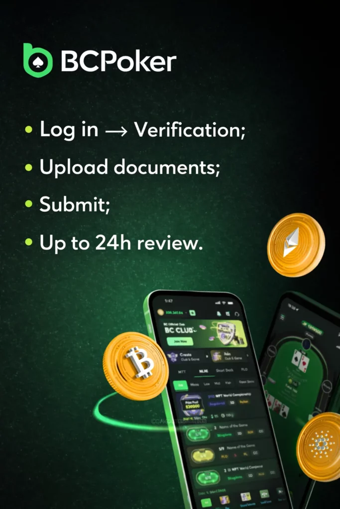 KYC Verification Process on BC Poker